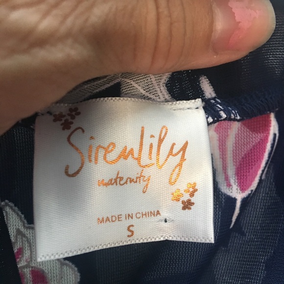 Siren Lily Maternity sleeveless blouse size S - Picture 4 of 5